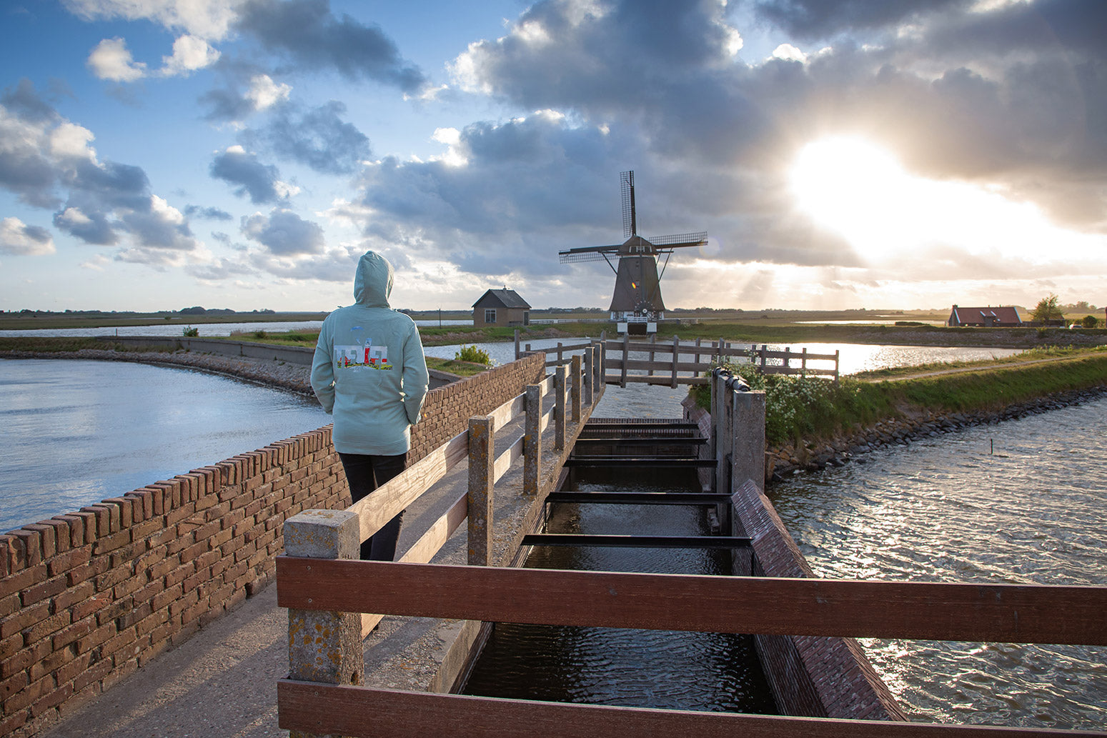 Hoodie Pocket unisex | Jouw Texel X Justin Sinner