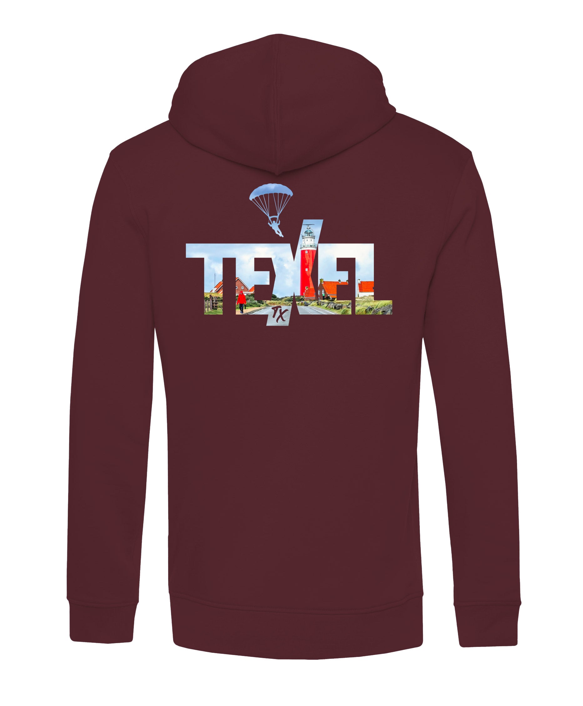 Hoodie Pocket unisex | Jouw Texel X Justin Sinner