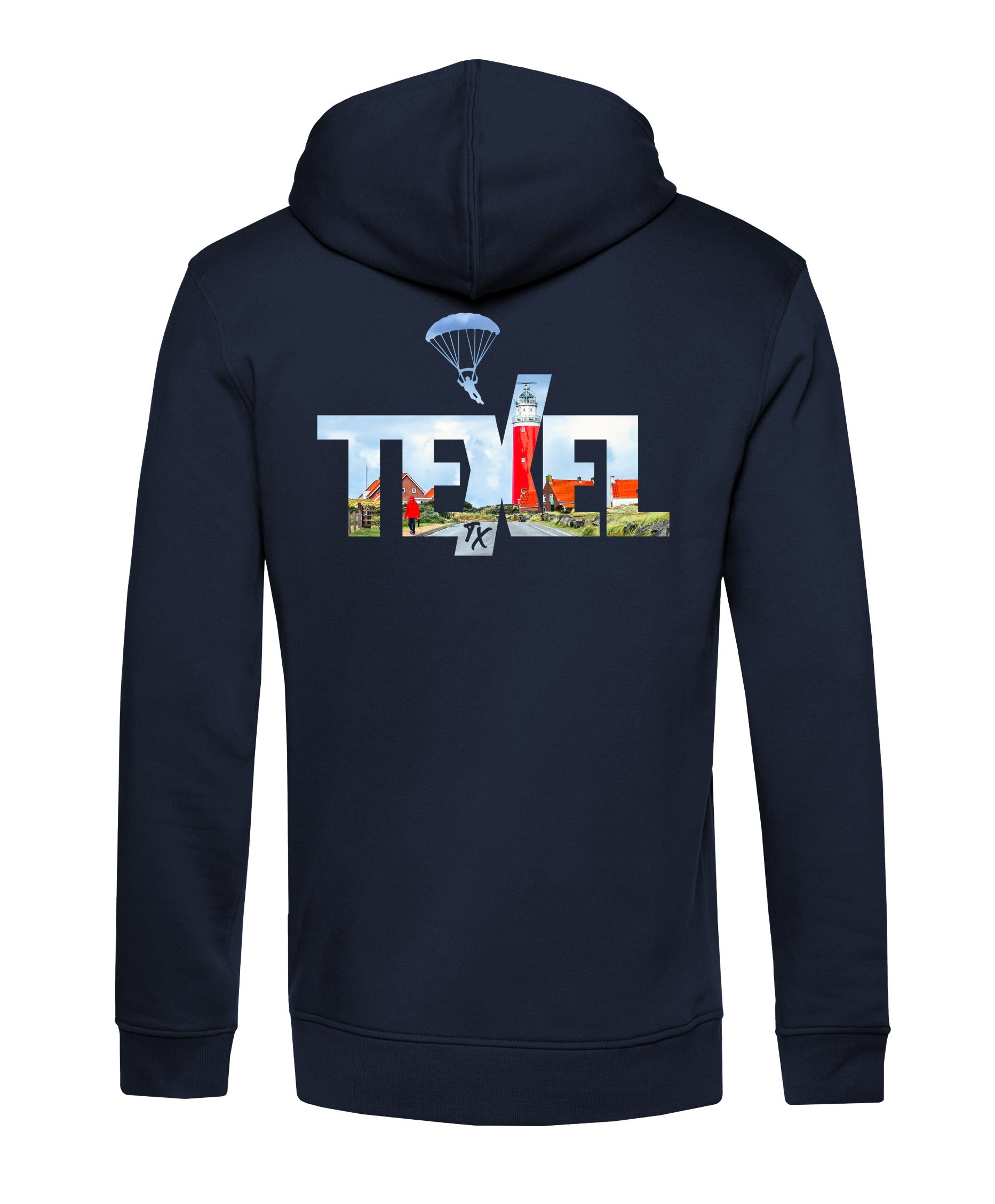 Hoodie Pocket unisex | Jouw Texel X Justin Sinner